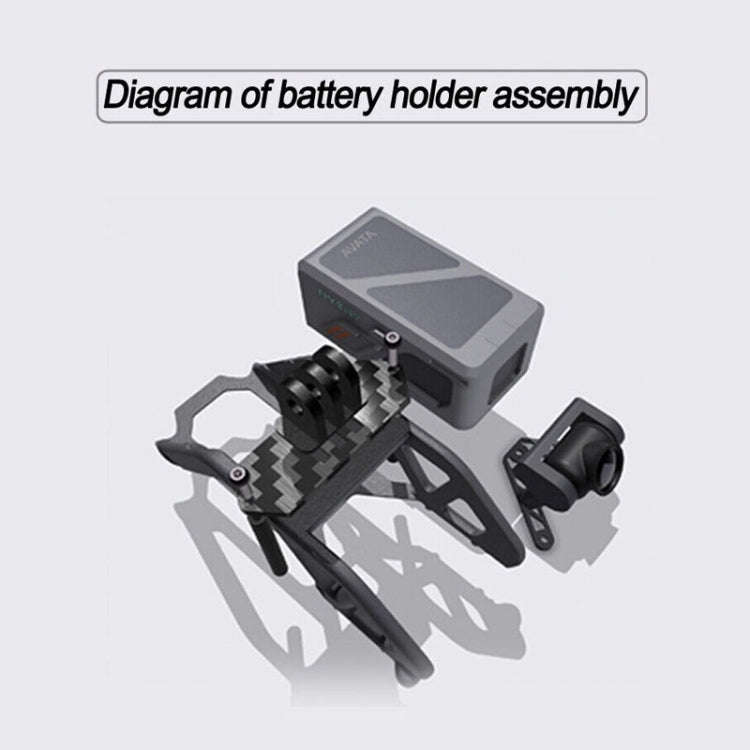 Suitable for DJI Avata 3.5-inch Upgrade Frame Kit, Style: Rack+4 Motors