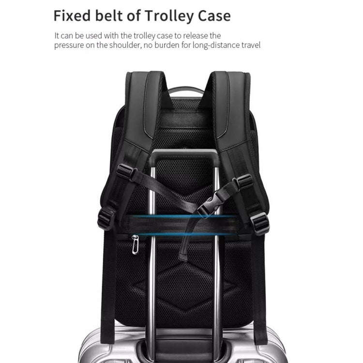 Business Large Capacity Travel Bag Multifunctional Waterproof Laptop Backpack With USB Port(Light...