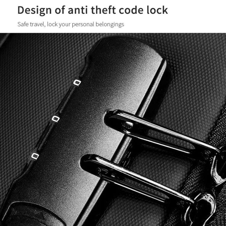 Business Large Capacity Travel Bag Multifunctional Waterproof Laptop Backpack With USB Port(Light...