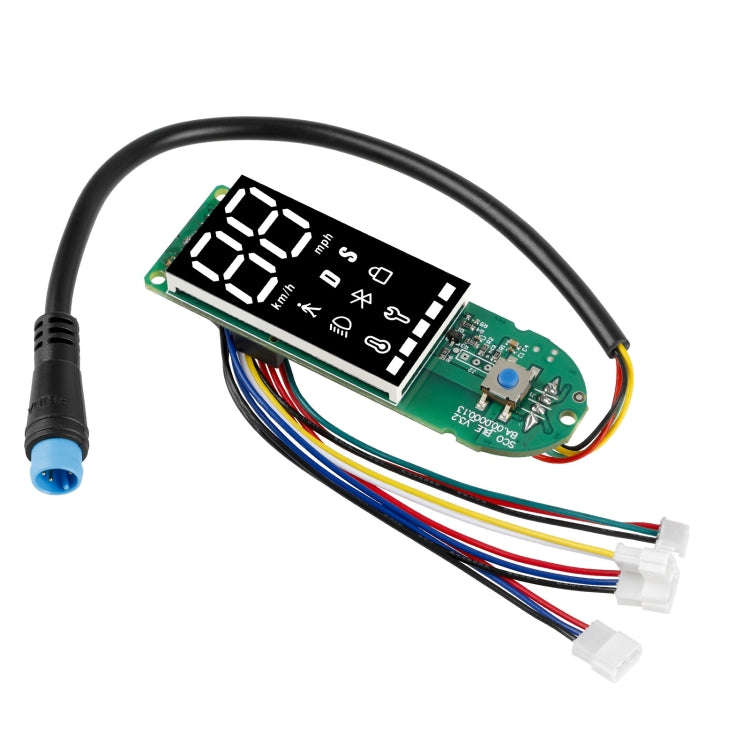 For Xiaomi Electric Scooter Pro/Pro 2/1S Four-Wire Double Brake Bluetooth Board Set, Spec: With S...