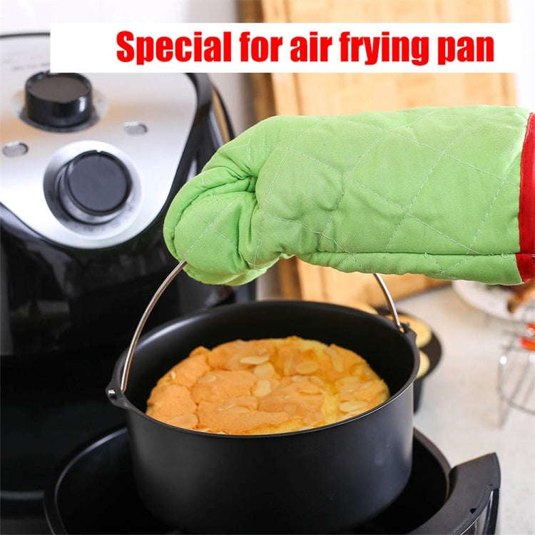 7 -inch  Cake Basket with Handle + Pizza Tray Air Fryer Accessory Set Bakeware
