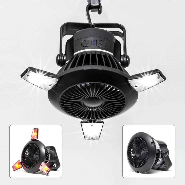 Solar Camping Lamp Fan Multifunctional LED Light Emergency Light Mosquito Repellent Lamp