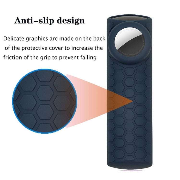 2pcs Remote Control Case For Amazon Fire TV Stick 2021 ALEXA 3rd Gen With Airtag Holder(Luminous ...