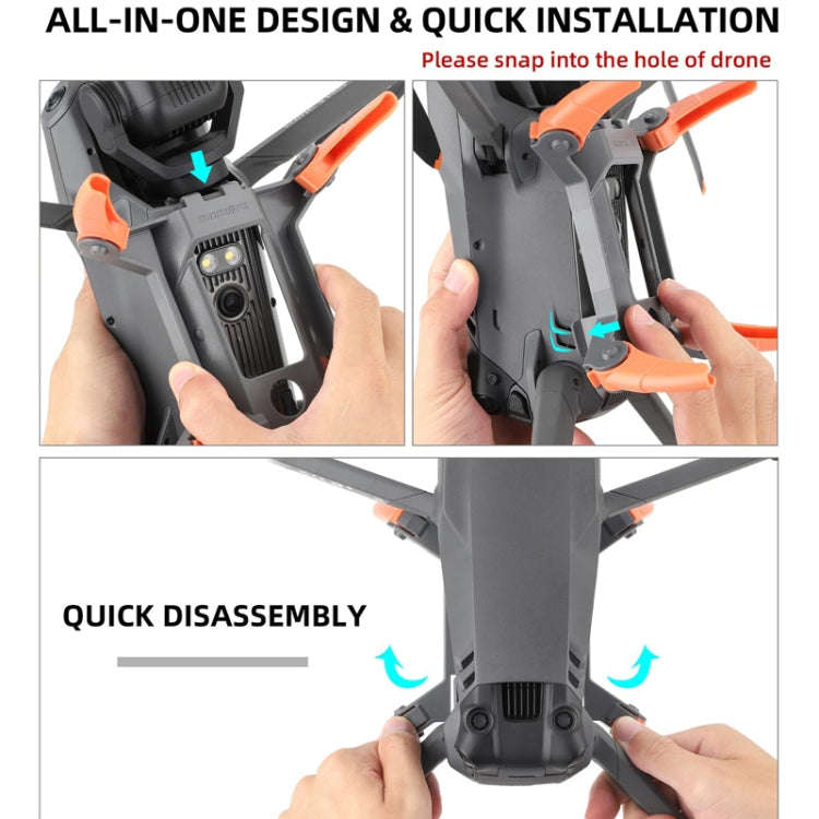 Sunnylife M3P-LG582 For DJI Mavic 3 Pro Folding Increases Tripod Protection Support Spider Landin...