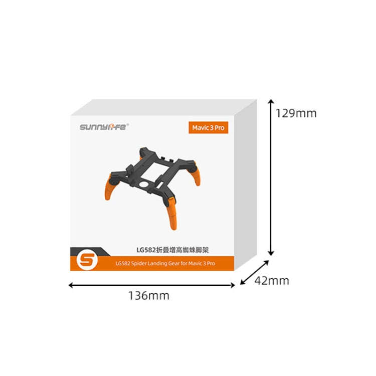 Sunnylife M3P-LG582 For DJI Mavic 3 Pro Folding Increases Tripod Protection Support Spider Landin...