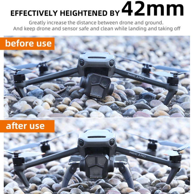 Sunnylife M3P-LG582 For DJI Mavic 3 Pro Folding Increases Tripod Protection Support Spider Landin...