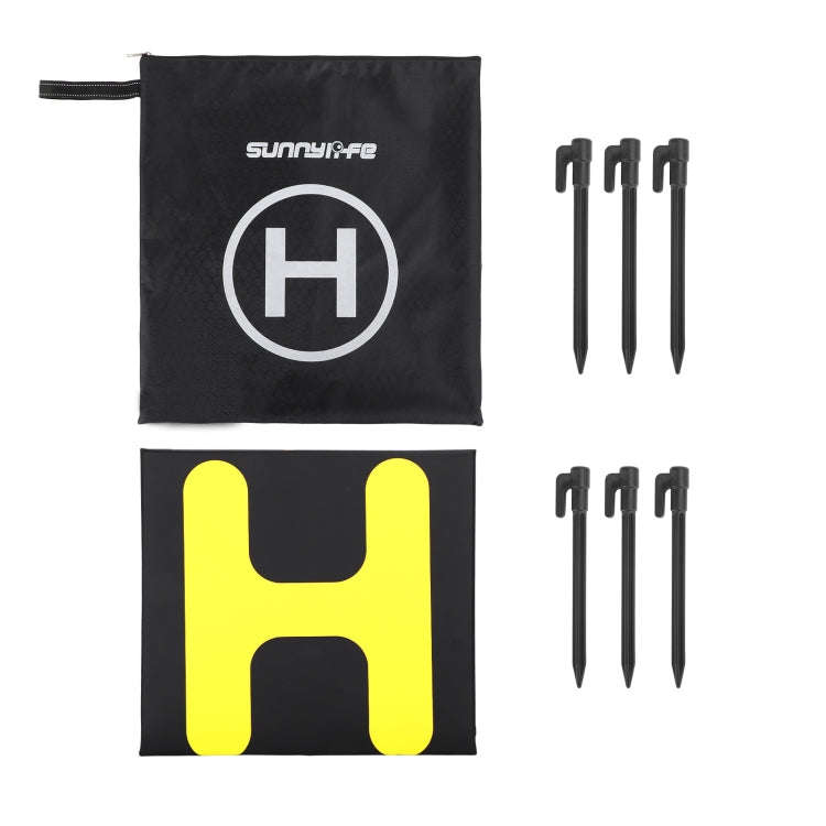 Sunnylife TJP10 110cm Hexagonal Double-Sided Folding With Ground Spikes Drone Universal Apron