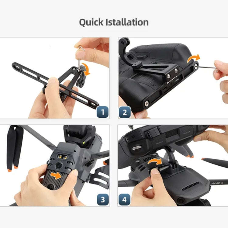 Sunnylife M3-GZ546 For DJI Mavic 3 / 3 Pro / 3 Classic Handheld Gimbal Photography Stabilizer Mod...