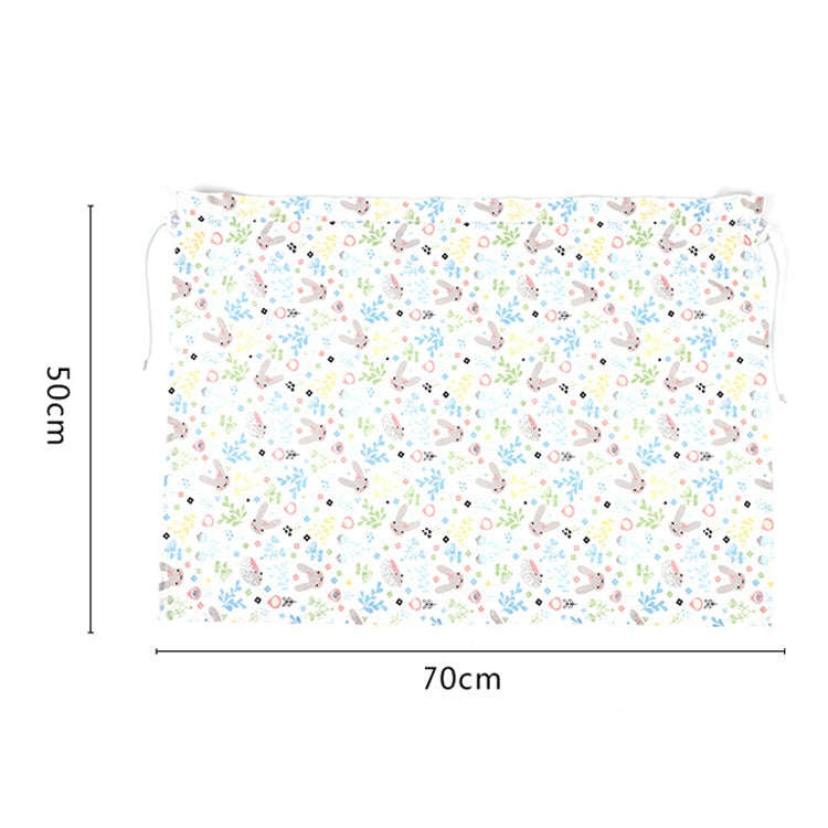 Car Heat Insulation Blackout Cartoon Cotton Sunshade(Pink)