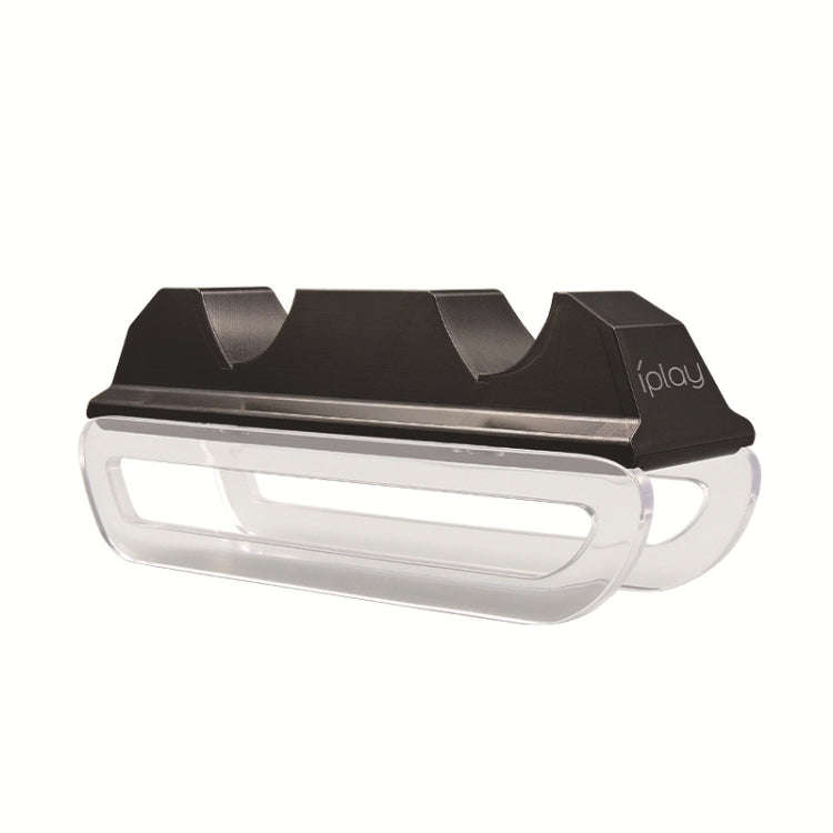 iplay HBP-289 For PS5 Game Handle Dual Seat Charger Touch Point Charging Base(Black)