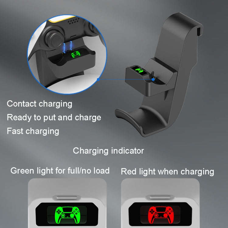 iplay HBP-293 For PS5 Suspension Handle Charging Seat Headphone Storage Hook Game Console Hanger(...