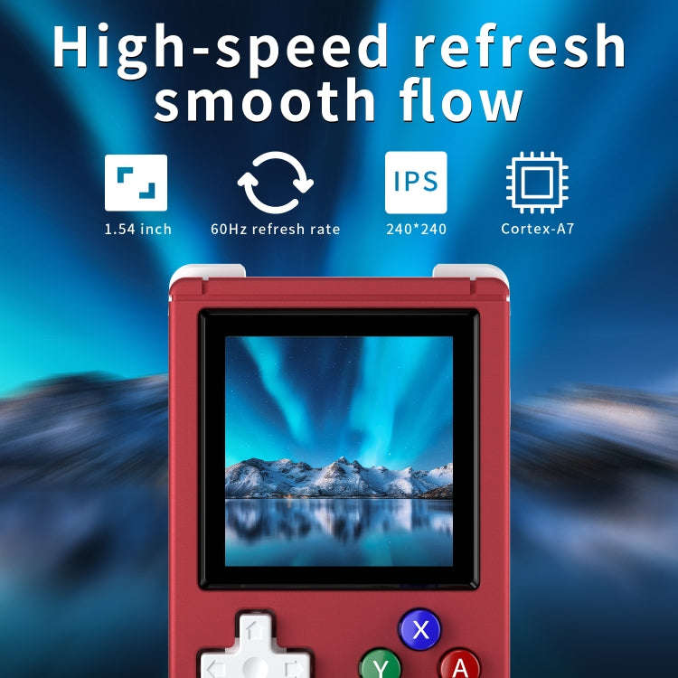 ANBERNIC RG Nano  1.54-Inch IPS Linux System Classic Pocket Retro Game Console 32G 3000 Games(Blue)