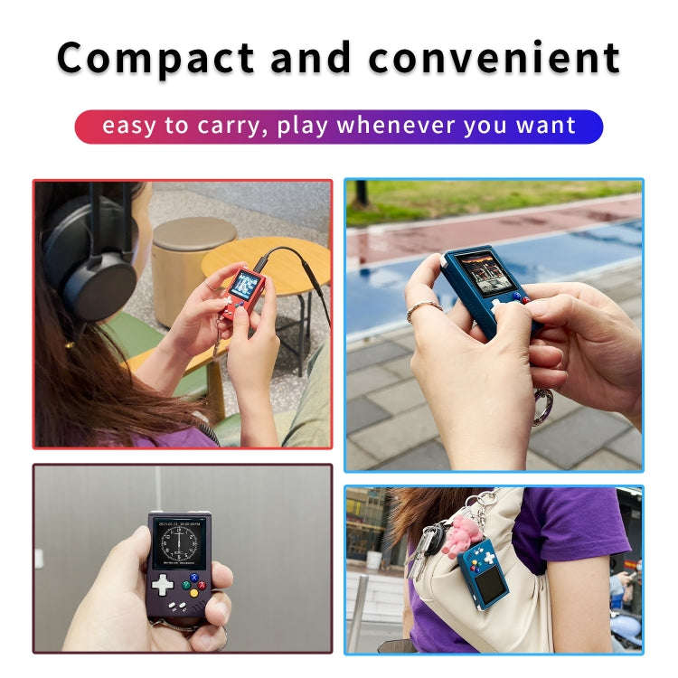 ANBERNIC RG Nano  1.54-Inch IPS Linux System Classic Pocket Retro Game Console 128G 5000 Games(Da...