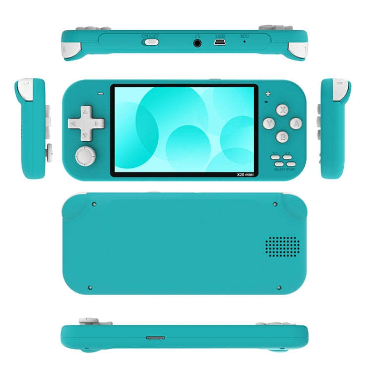 Nostalgic Street Fighter FC Handheld Video Game Console(Blue)