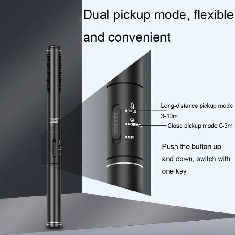 28cm Smart Noise Reduction Live Sound Card Computer Microphone Phone Camera News Interview Microp...