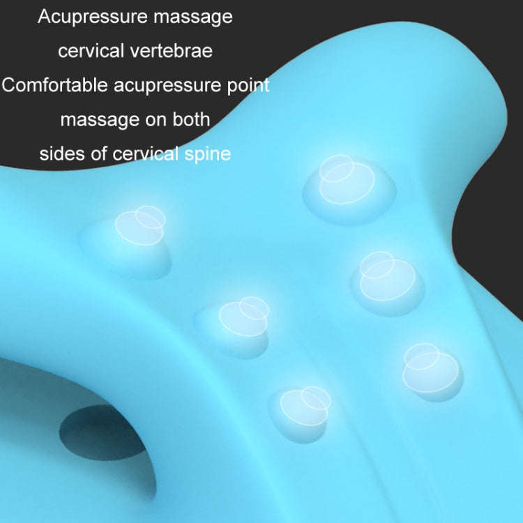 Neck Massager Cervical Spondylosis Correction Pillow, Color: 877 USB Electric Heating Black