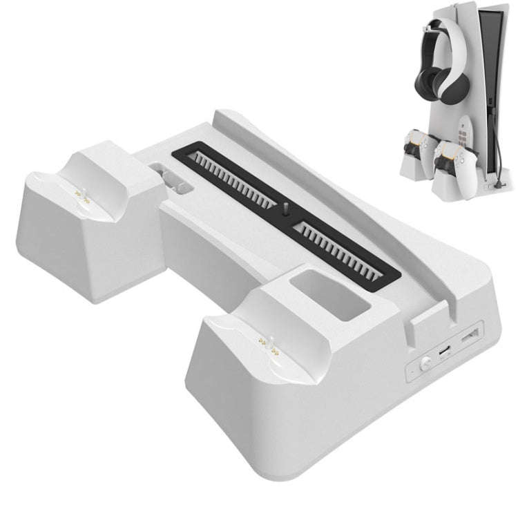 Iplay HBP-351 For Sony PS5 Digital Version Host Cooling Base Bracket Multifunctional Handle Charg...
