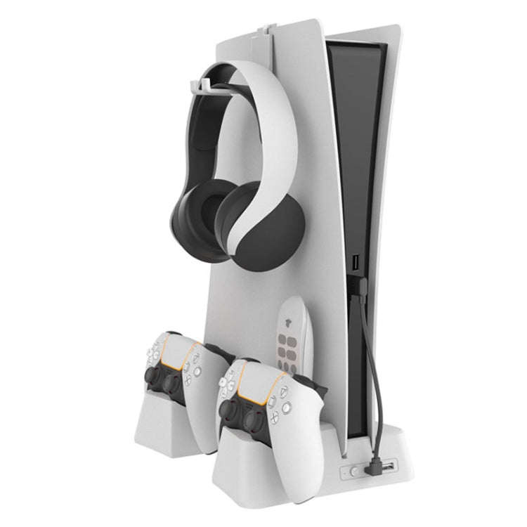 Iplay HBP-351 For Sony PS5 Digital Version Host Cooling Base Bracket Multifunctional Handle Charg...