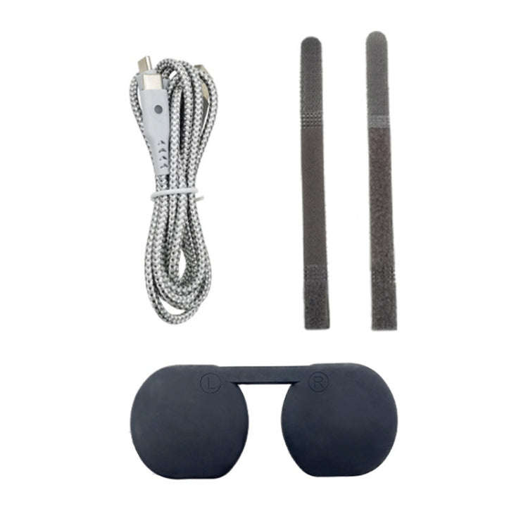 iplay for PSVR2 TYPE-C Charging Cable + Glasses Cover + Cable Tie Set(HBP-509)