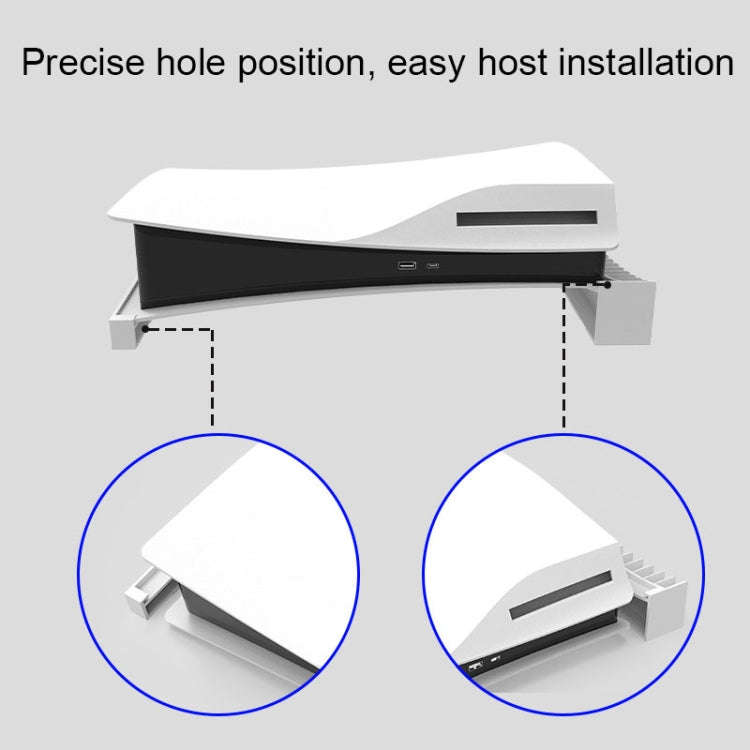 Iplay HBP-393 For Sony PS5 Optical Drive / Digital Version Host Horizontally Placed Bracket With ...