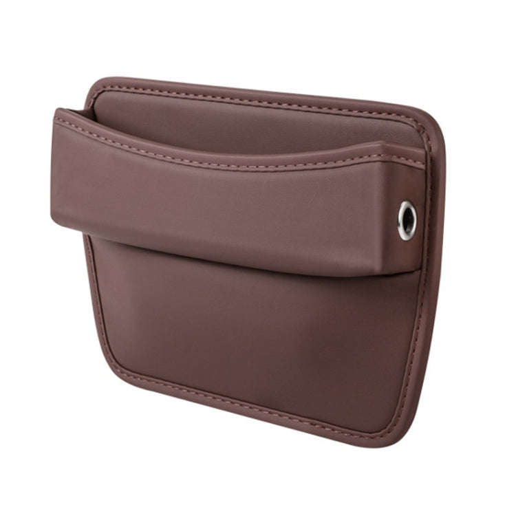 Car Gap Storage Box Seat Decoration Seat Filler Organizer(Brown)