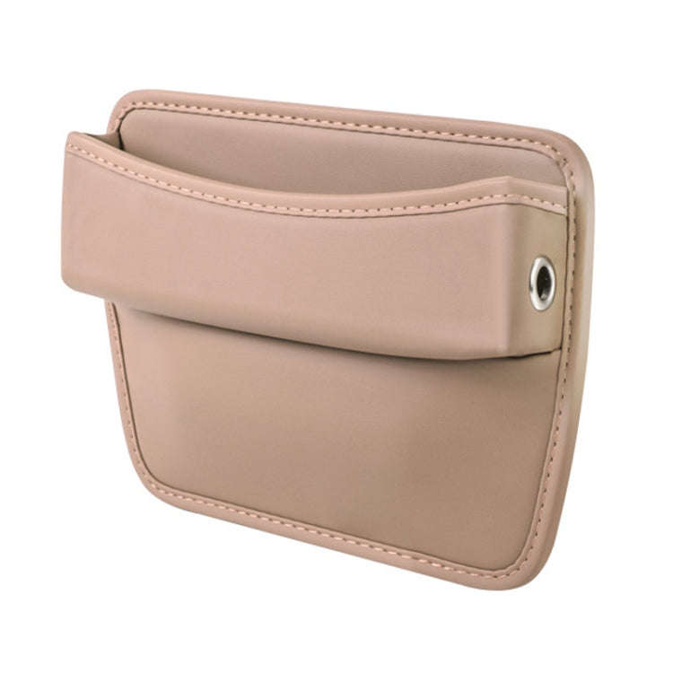 Car Gap Storage Box Seat Decoration Seat Filler Organizer(Beige)