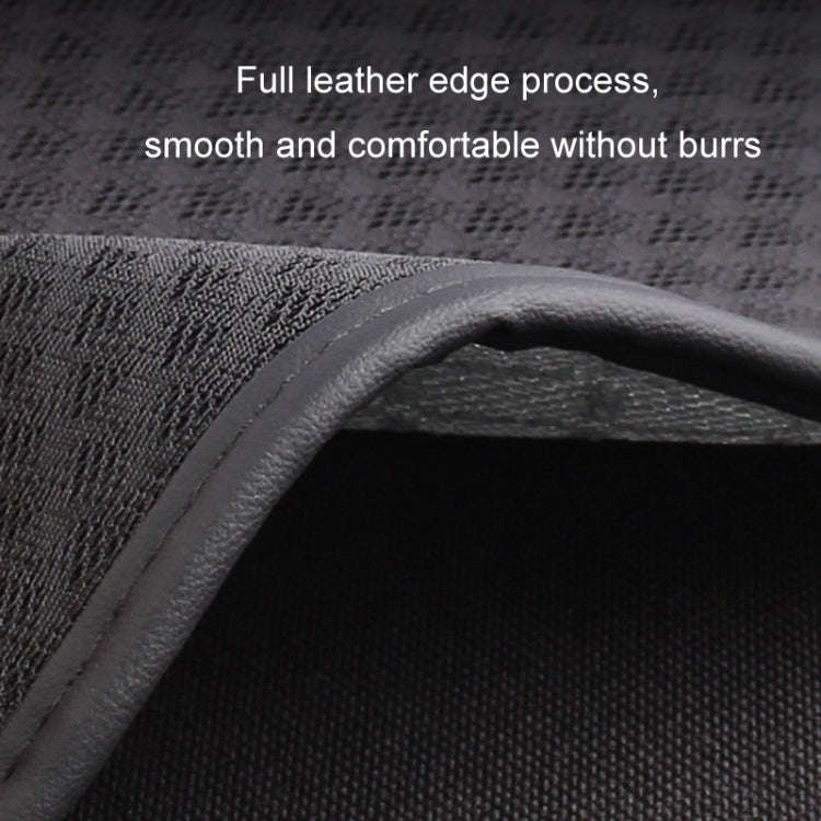 Car Seat Without Backrest Ice Silk Cushion(Beige)