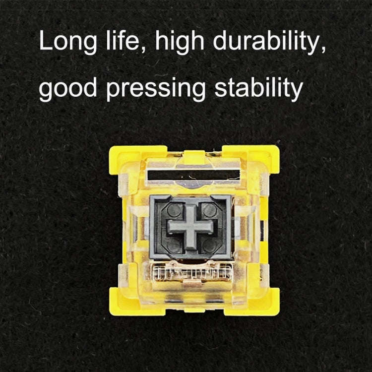 40pcs Customized Hot Swap Mechanical Keyboard 3Pin Shaft(Peach Linear Mute Shaft)