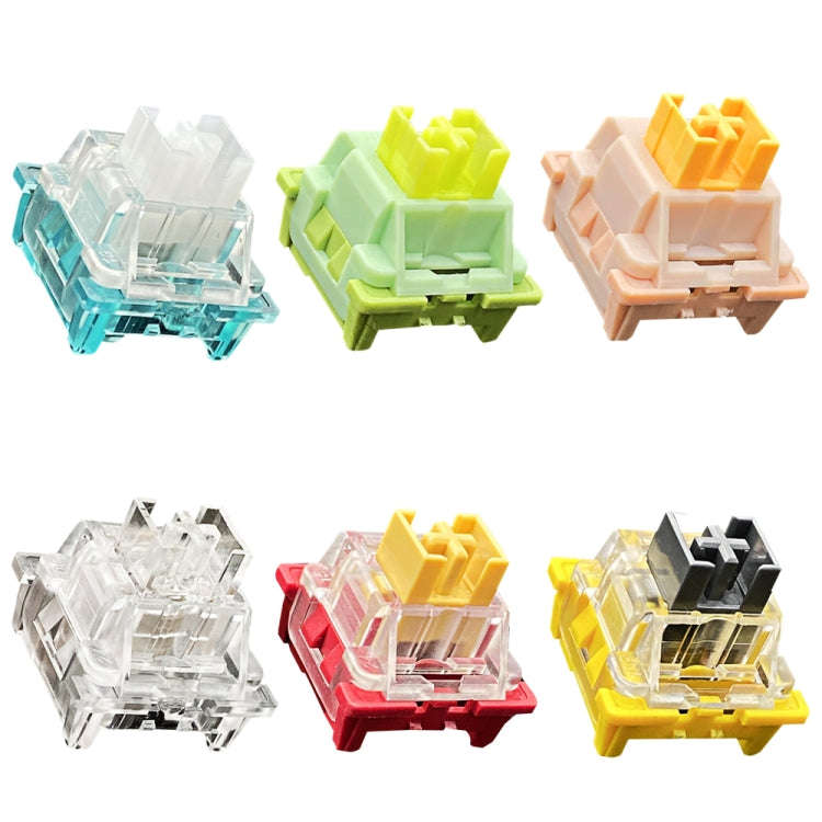 40pcs Customized Hot Swap Mechanical Keyboard 3Pin Shaft(Peach Linear Mute Shaft)