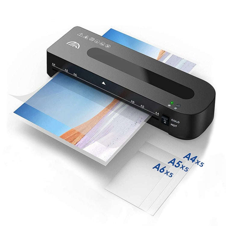 FN333 A4 Photo Laminating Machine With Hot And Cold Mode, Size: Set 1(UK Plug)