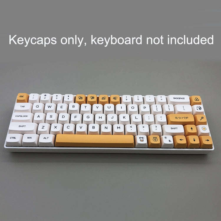 Bubble 127 Keys Sublimation Mechanical Keyboard PBT Keycaps