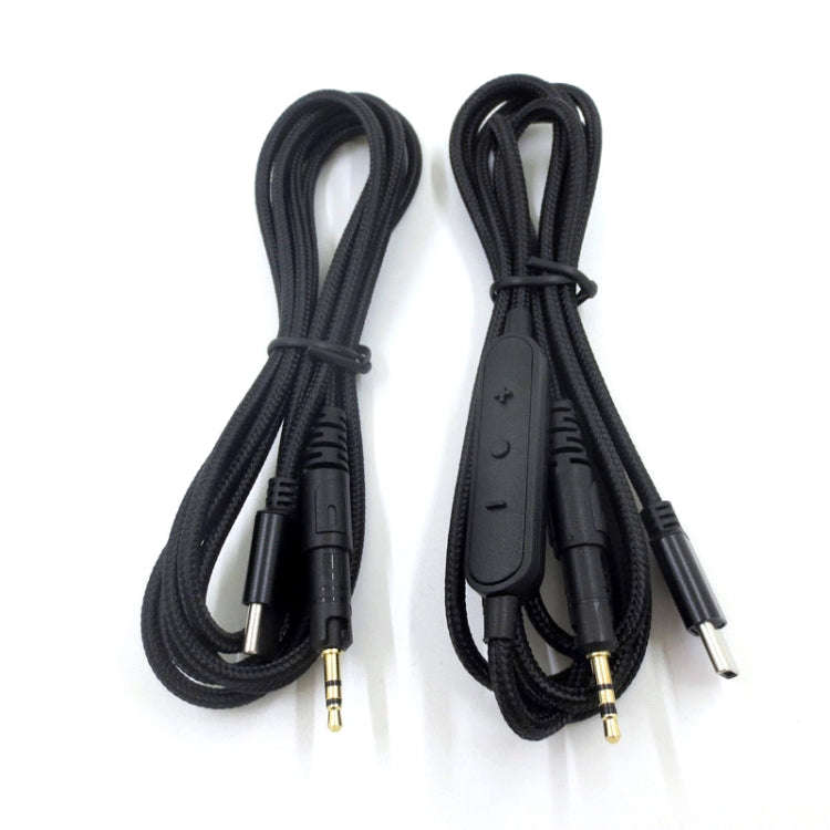 For M40X / ATH-M50X / M60X / M70X TYPE-C/USB-C Audio Headphone Cable, Style:, Color: Standard Ver...