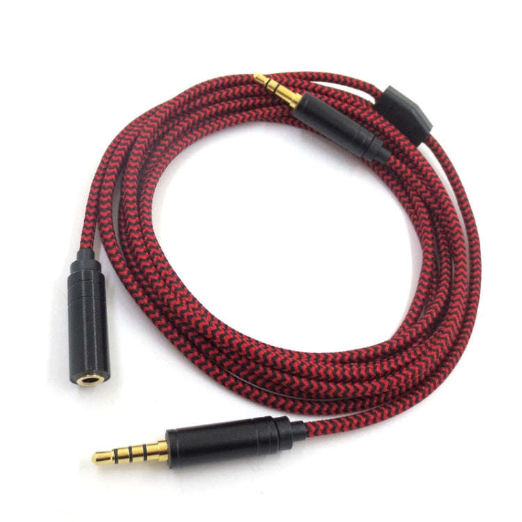 3.5mm Voice Party Live Recording Audio Cable Mobile Game Projection Computer Chat Link Cable(Red ...