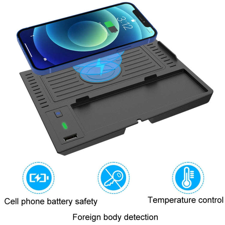For 22-23 Honda Civic/INTEGRA For Left-hand Drive Car Wireless Charger(Black)