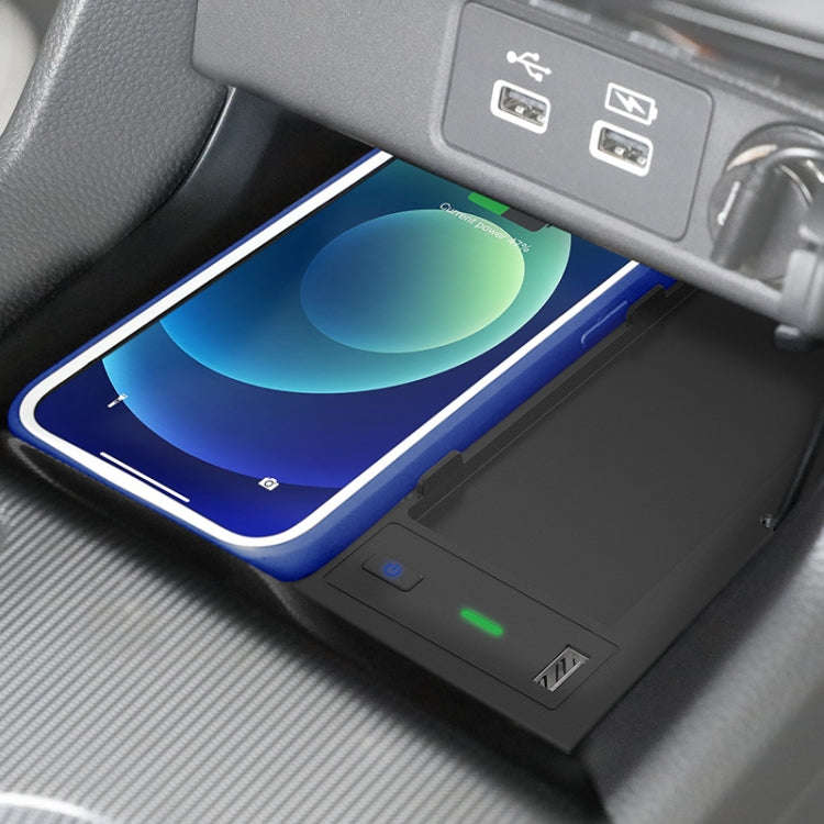 For 22-23 Honda Civic/INTEGRA For Left-hand Drive Car Wireless Charger(Black)