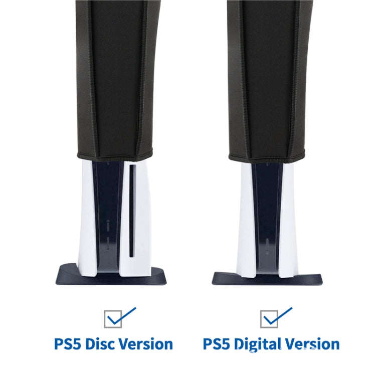 For PS5 Host Waterproof Dustproof Protective Cover Compatible With Digital Optical Drive Version