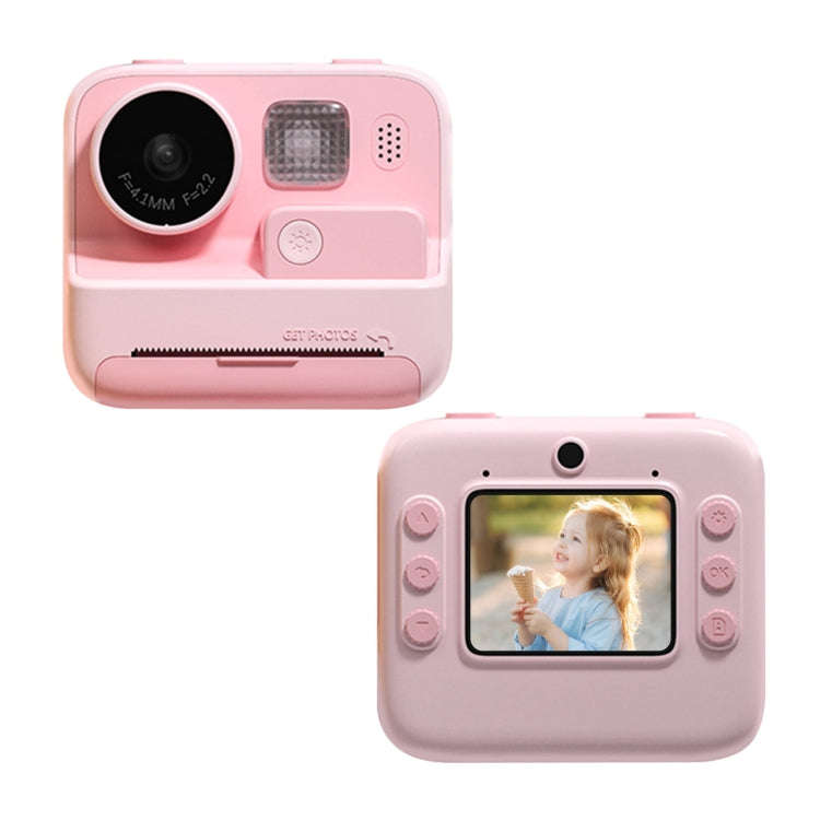 Children Instant Print Camera 4800W Pixel 2-Inch Screen Dual Lens Photography Camera(Without Memo...