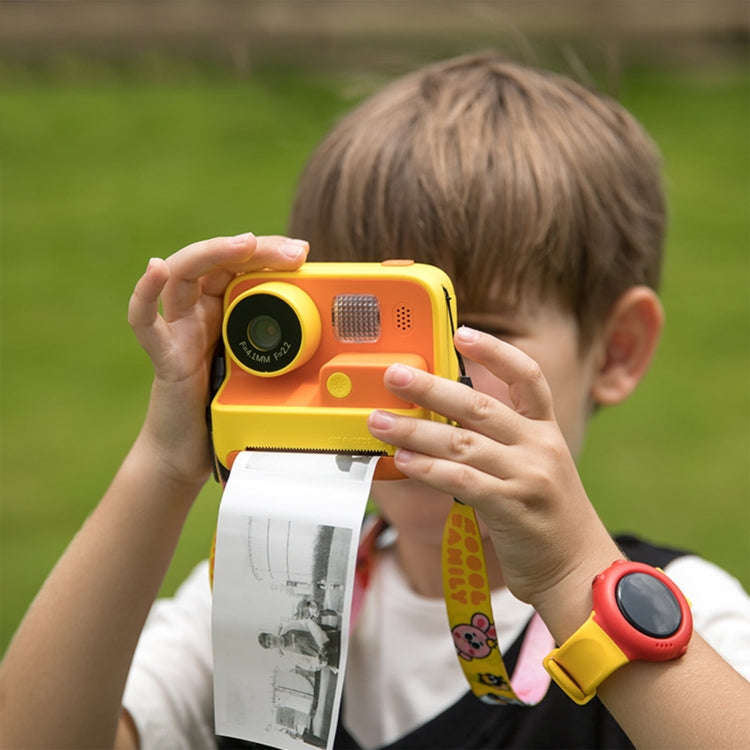 Children Instant Print Camera 4800W Pixel 2-Inch Screen Dual Lens Photography Camera(Without Memo...
