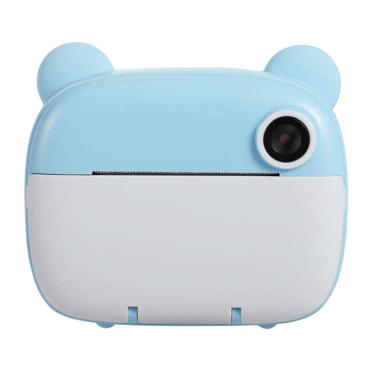 Children Instant Print Camera 1080P 2.4-Inch IPS Screen Dual Lens Photography Camera(Blue)