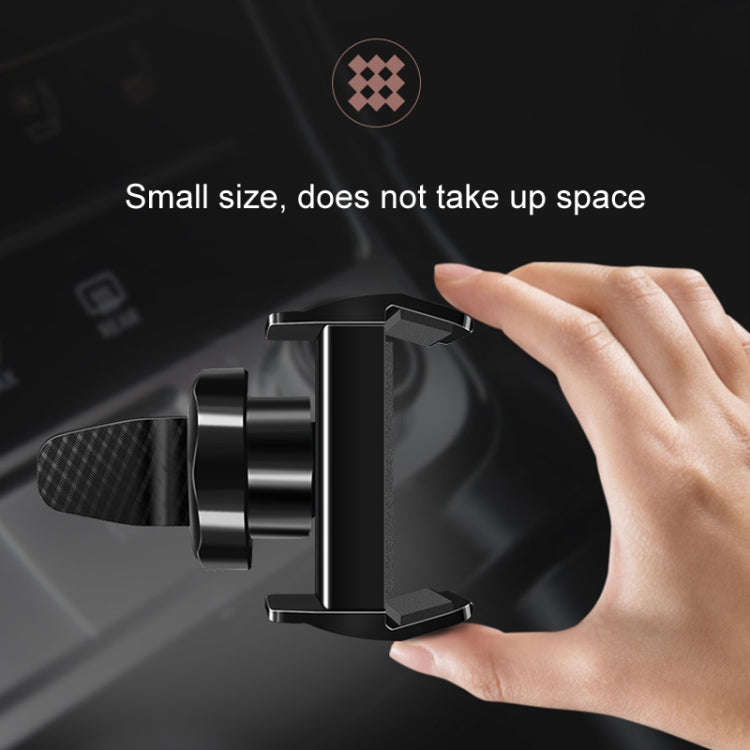 360-degree Rotating Car Air Outlet Multi-functional Mobile Phone Holder(Black)