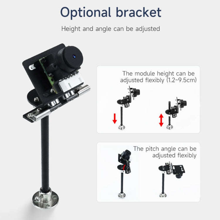 Yahboom Single Column CCD Camera Module Linear Array Sensor, Model: TSL1401+Bracket
