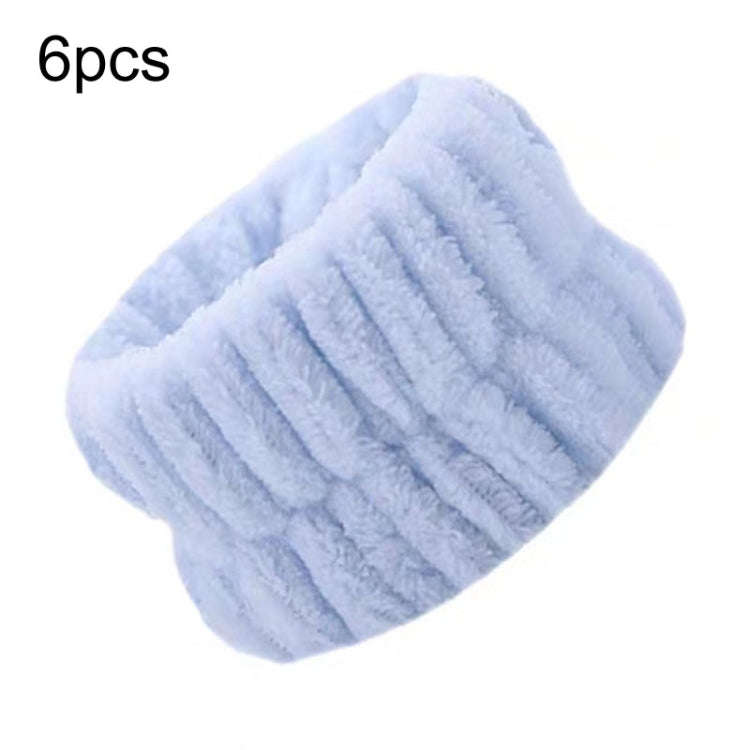 6pcs Washing Anti-Humidity Washing Face Wrist Strap Sports Sweat-Wiping Bracelet Sweat-Absorbing ...