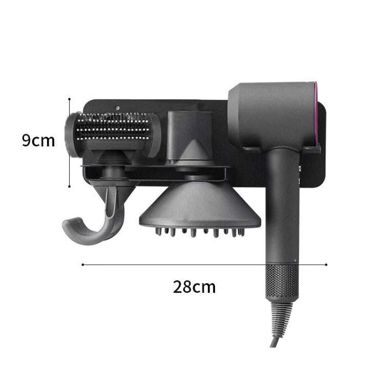 For Dyson Hair Dryer Holder Bathroom Wall-mounted Storage Rack Upgraded Model
