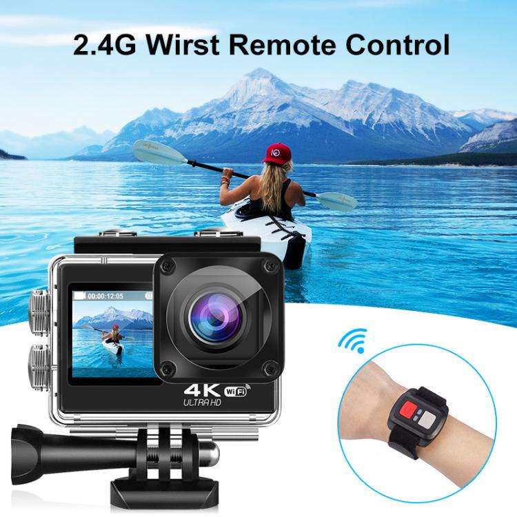 WIFI Color Dual-Screen HD 4K Video Outdoor Waterproof Sports Camera(AT-Q60AR)