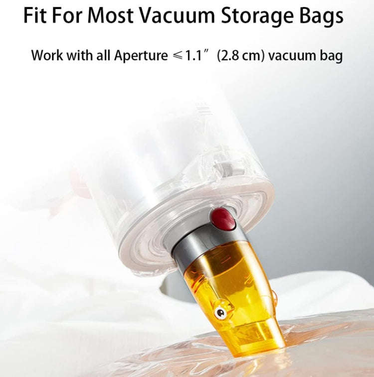 Vacuum Suction Tip Adapter For Dyson Vacuum Cleaner V7 V8 V10 V11 V12 V15(Yellow)