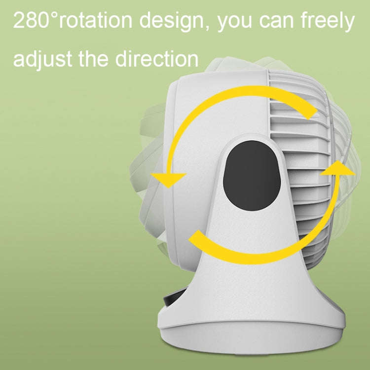 Air Circulation Large Wind Turbine Electric Fan Household Energy Saving Desktop Fan, Style: USB M...