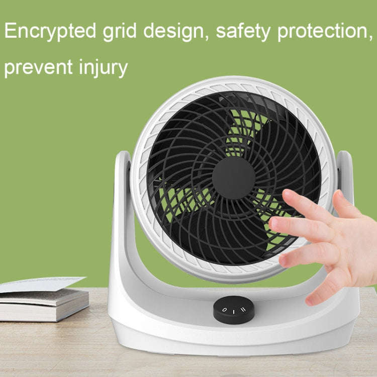 Air Circulation Large Wind Turbine Electric Fan Household Energy Saving Desktop Fan, Style: USB M...