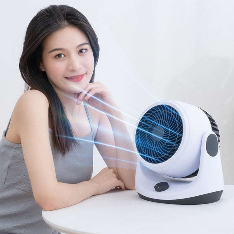 Air Circulation Large Wind Turbine Electric Fan Household Energy Saving Desktop Fan, Style: USB M...