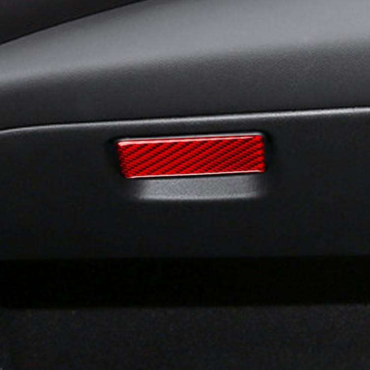 For Chevrolet Malibu 2016-2024 Left-hand Drive Co-pilot Storage Box Sticker(Red)