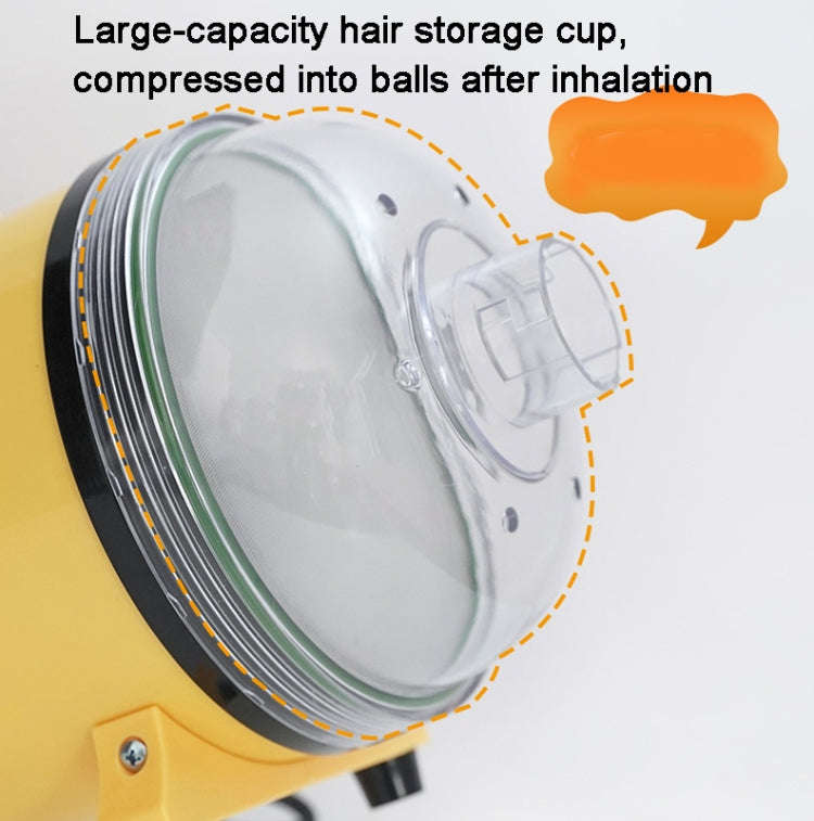 2100W Dog Dryer Stepless Speed Pet Hair Blaster With Vacuum Cleaner 220V UK Plug(Pure Green)